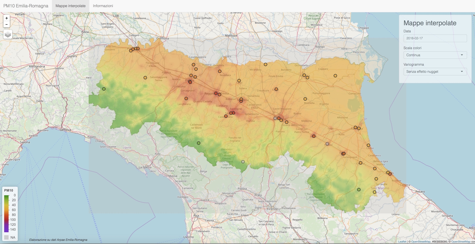 PM10 Emilia-Romagna